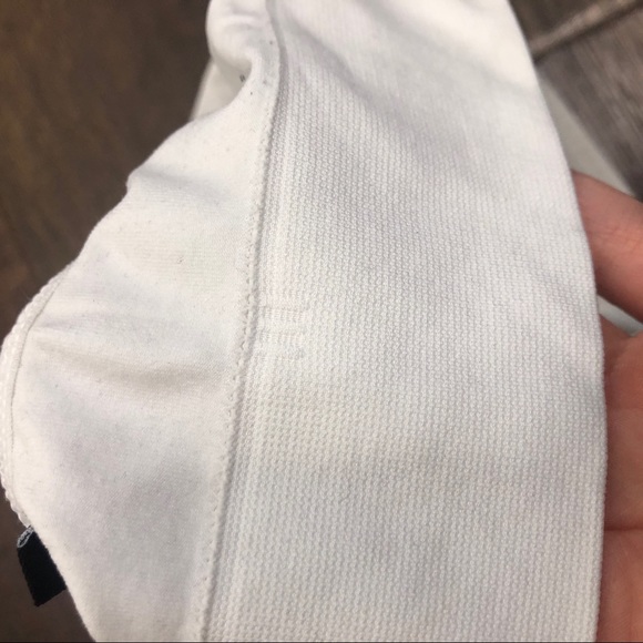 Gymshark Seamless Bralette Sports Bra White Gold L - Picture 7 of 7